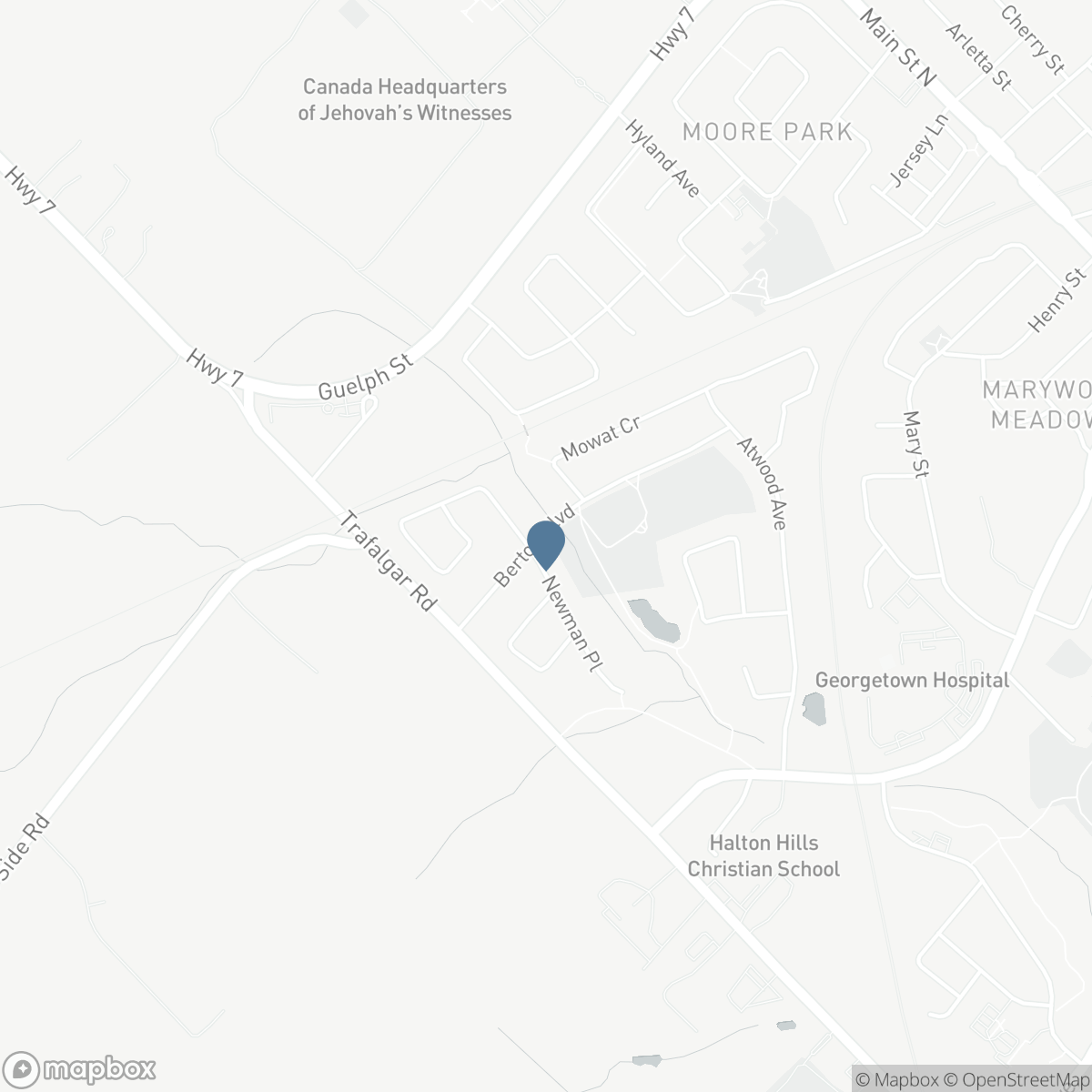 LOT 1 NEWMAN PLACE, Halton Hills, Ontario L7G 4S4